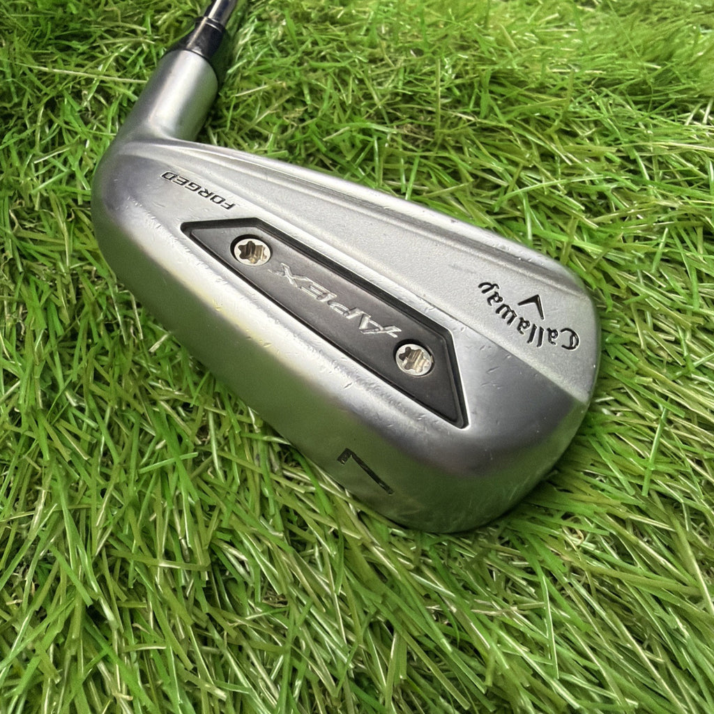 Callaway Apex Ai200 7 Iron Forged RH Dynamic Gold 100 S300 Stiff Flex Shaft 37"