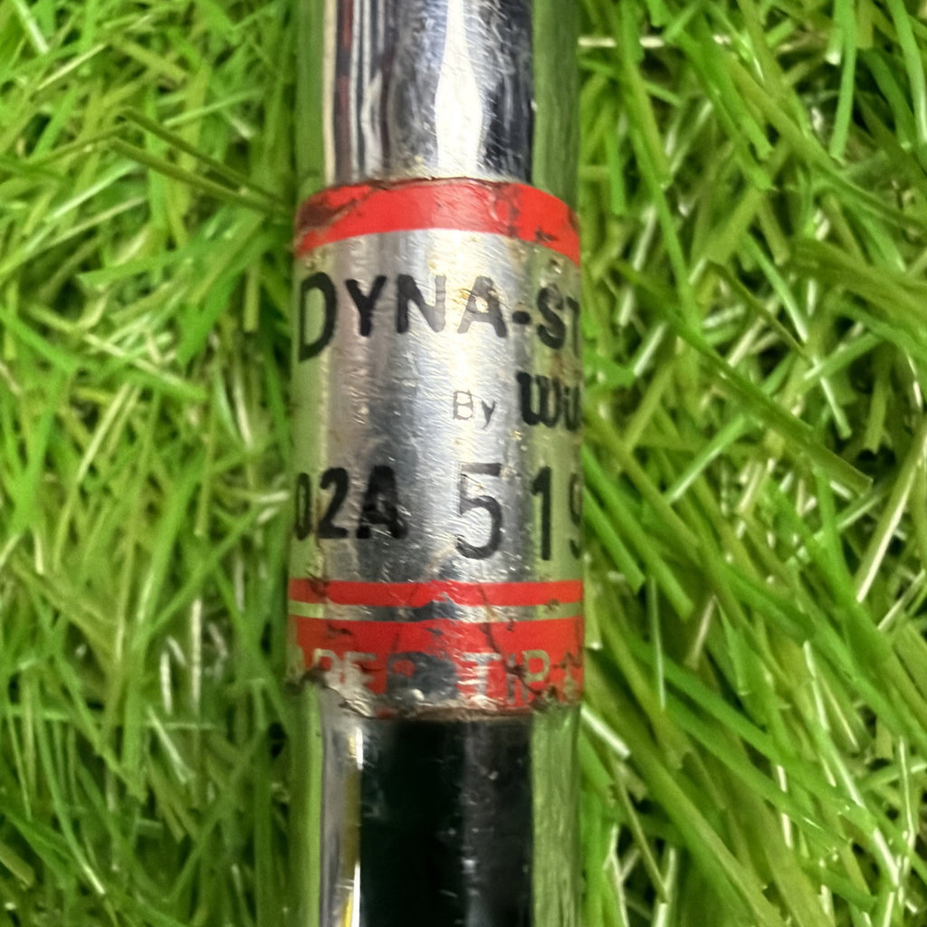 Vintage Wilson Staff 2 Iron Goose Neck RH Stiff Flex Dyna Step Shaft 39.5"
