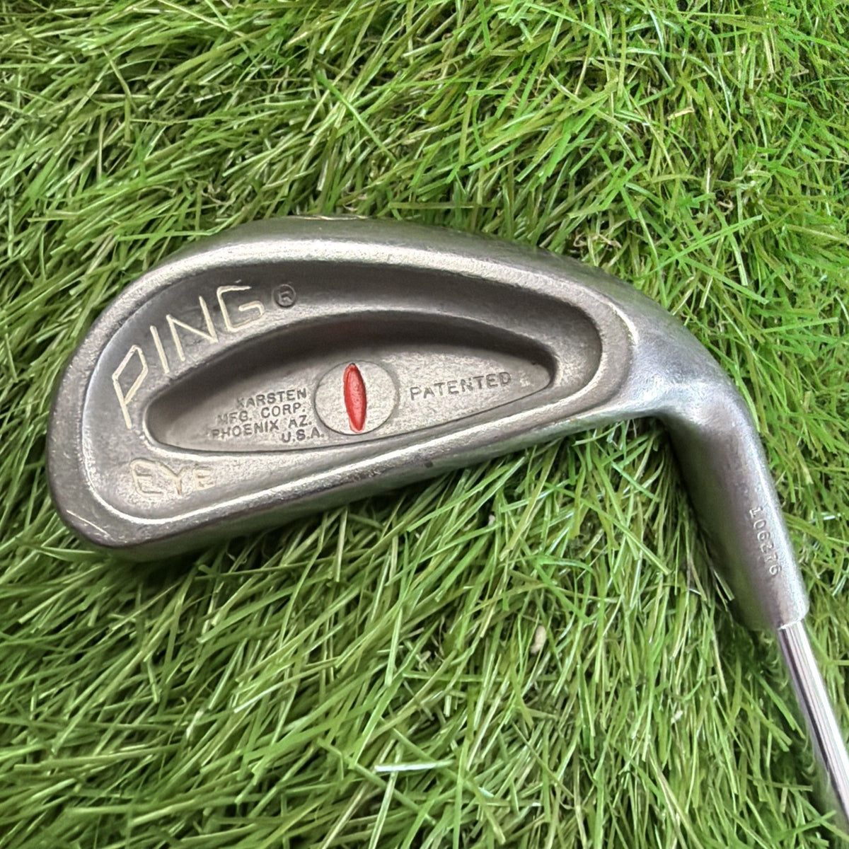 Vintage Ping Eye 9 Iron Red Dot RH Stiff Flex ZZ-Lite Steel Shaft 36"