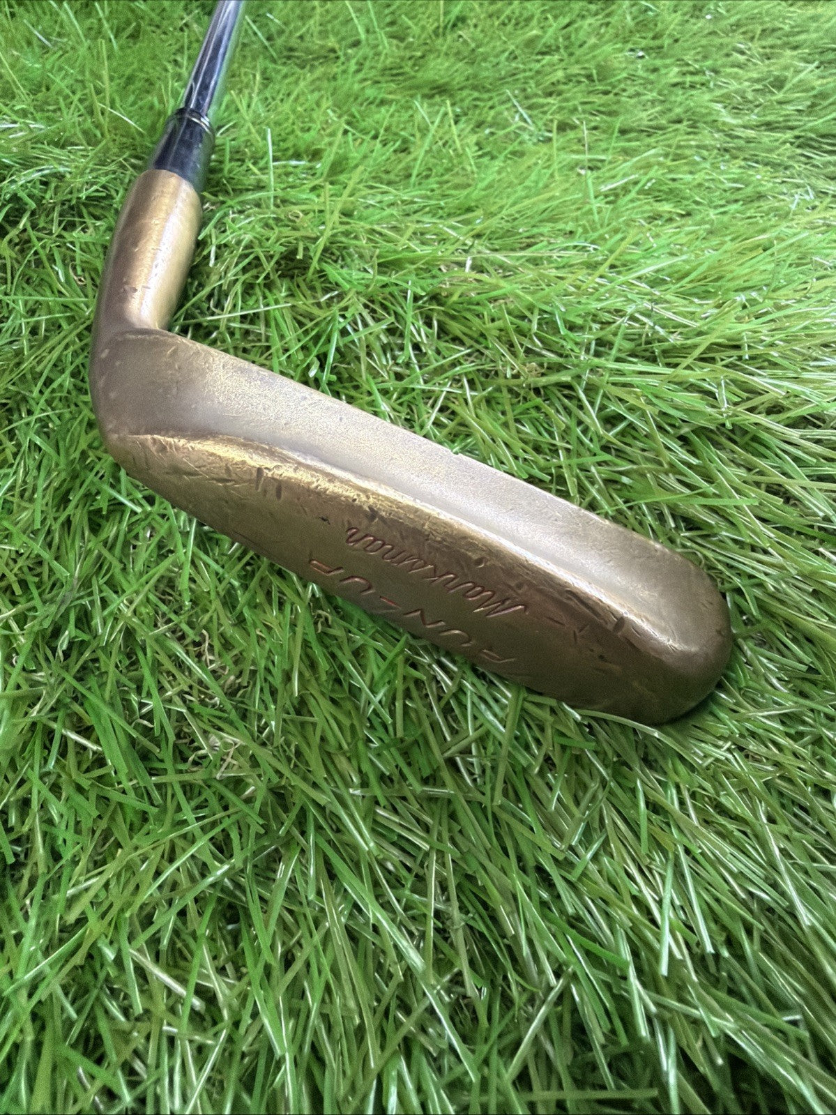 Vintage Marksman Run-Up Chipper RH Steel Shaft 33.5"