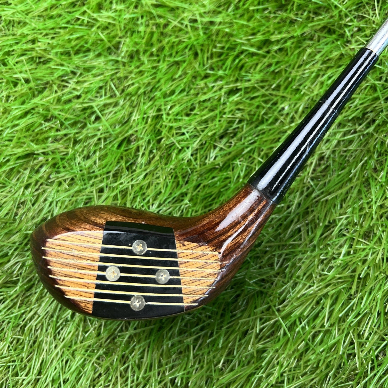 Vintage Wilson Z-80e 2 & 3 Wood RH True Temper Step Down Shaft Leather Grip