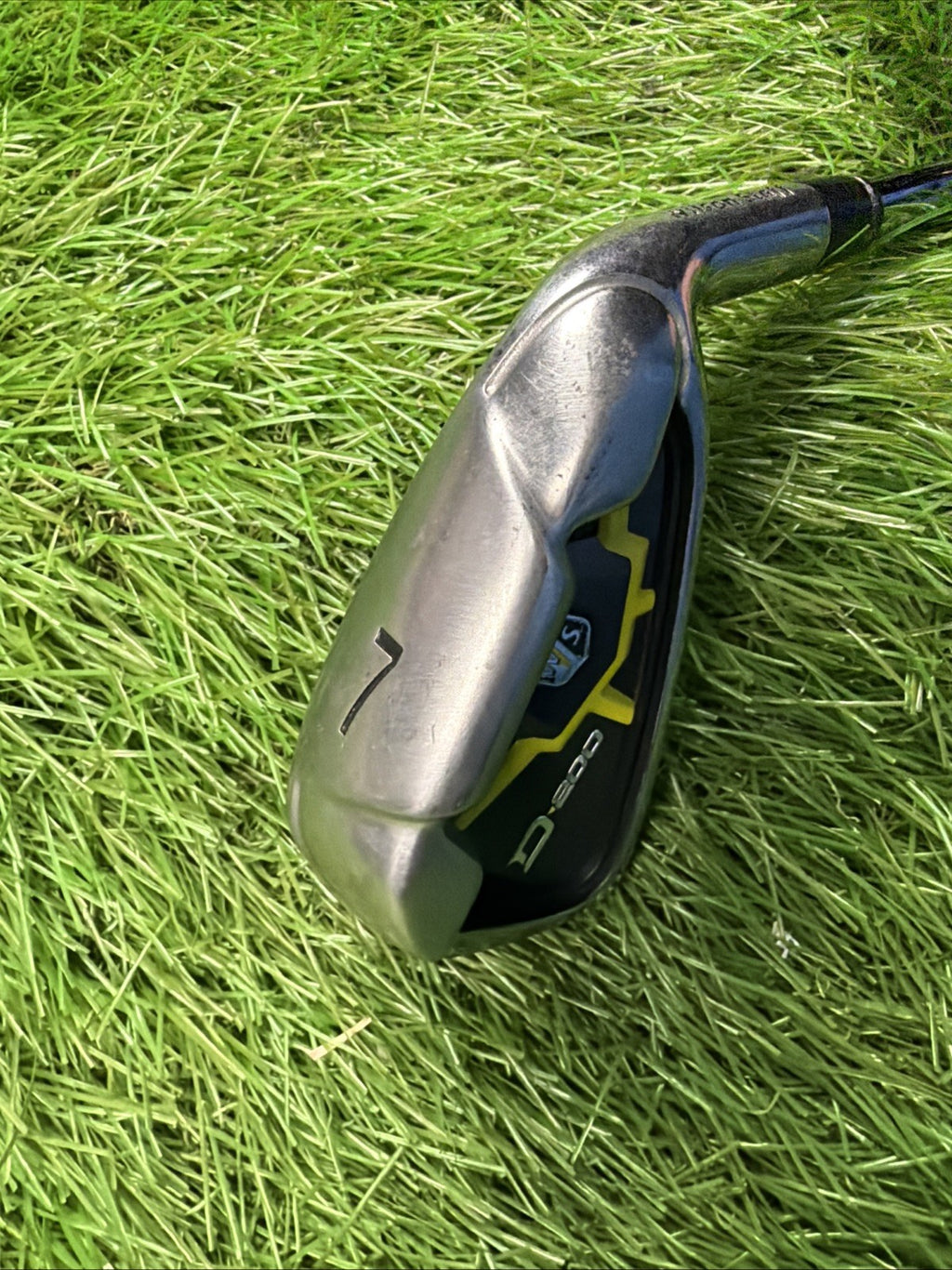 Wilson Staff D200 7 Iron RH Steel FST Uniflex Shaft 37.5"