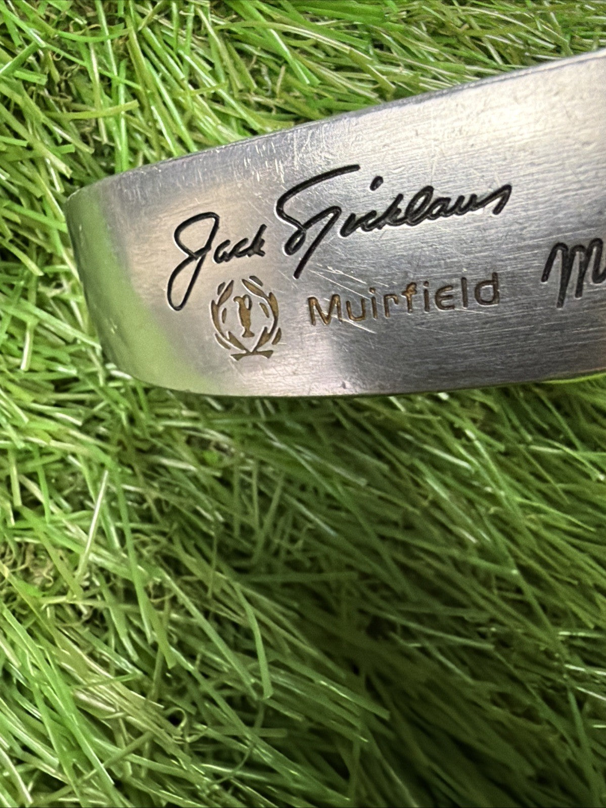 Vintage Jack Nicklaus Muirfield Putter RH Steel Shaft 33.5"