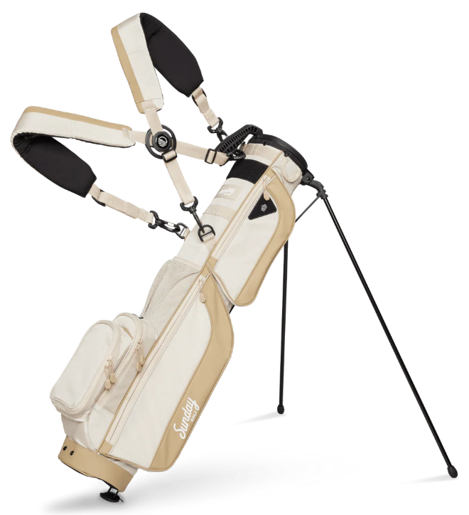 Sunday Golf Loma XL Stand Bag 3-Way Full Length Dividers 3.4lbs Double Strap