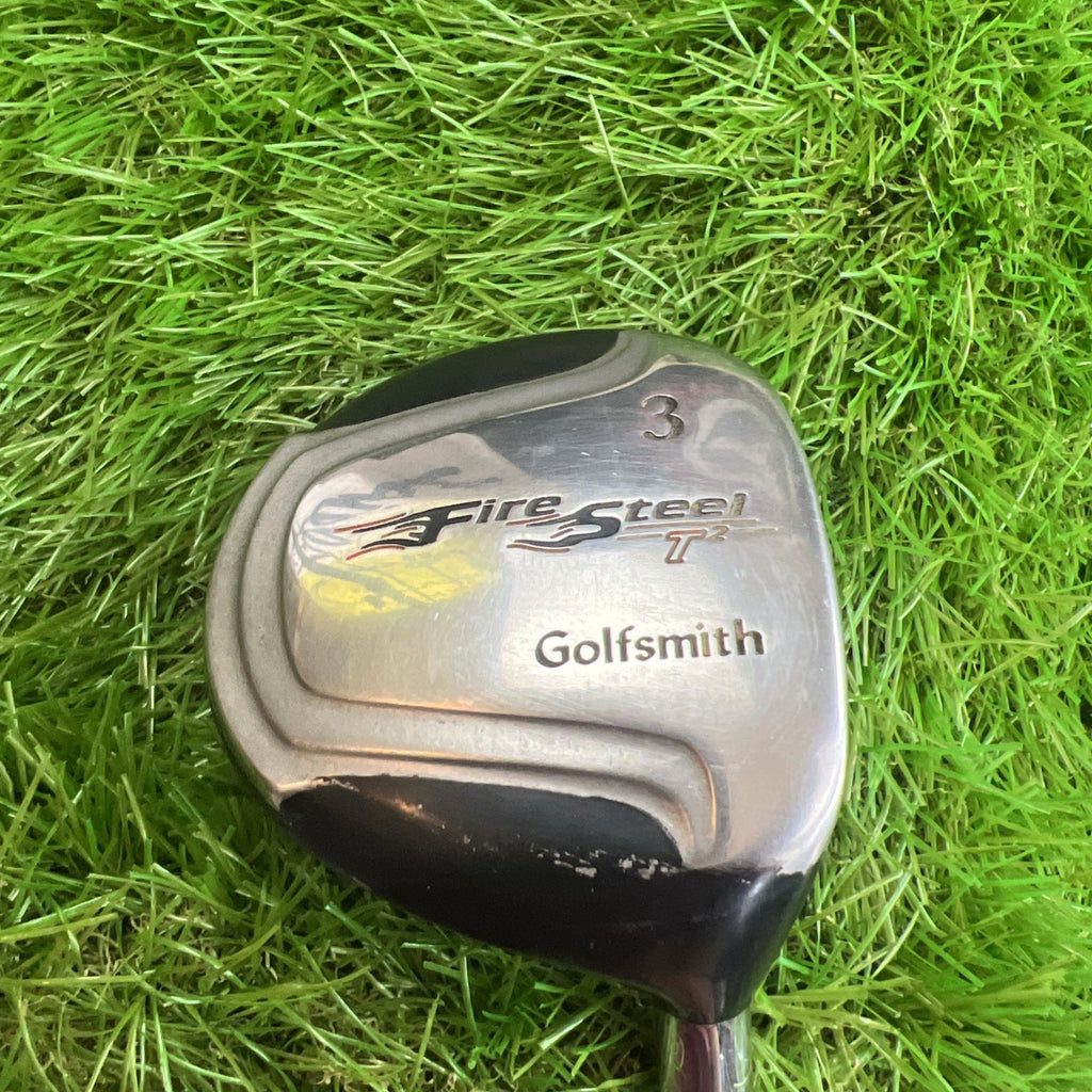 Golfsmith Fire Steel T2 3 Wood RH Grafalloy Attack Regular Flex Shaft 43"