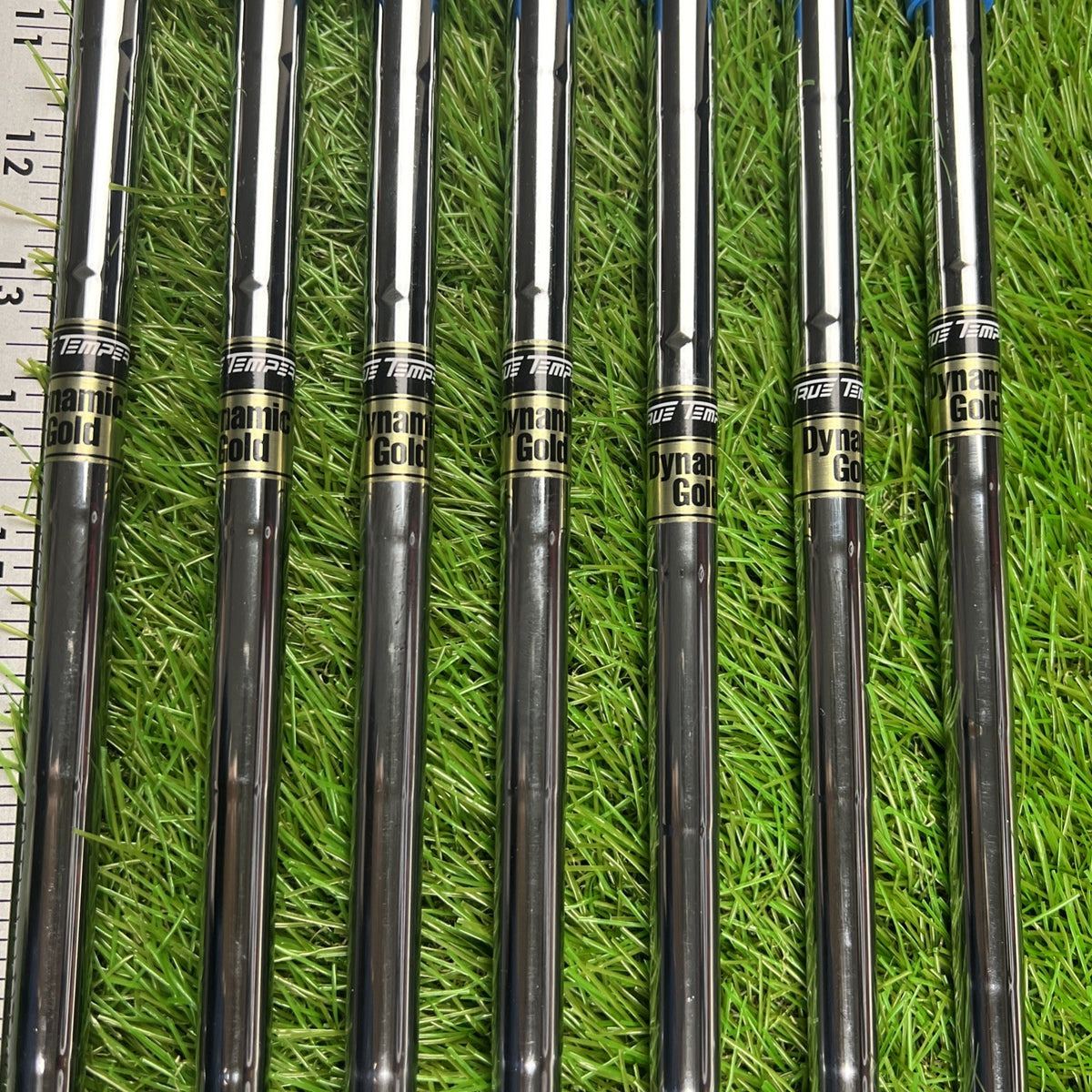 TrueTemper Dynamic Gold S400 Stiff Shaft 4-PW Golf Pride Grips .355 Taper Tip