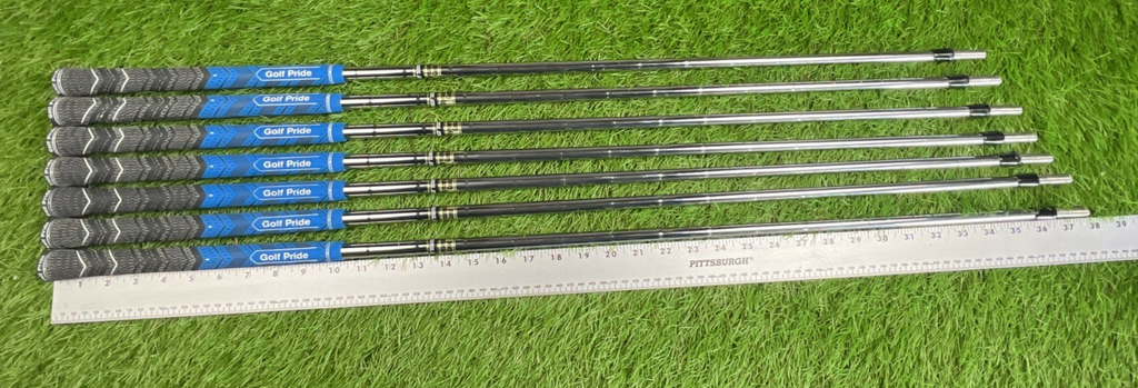 TrueTemper Dynamic Gold S400 Stiff Shaft 4-PW Golf Pride Grips .355 Taper Tip