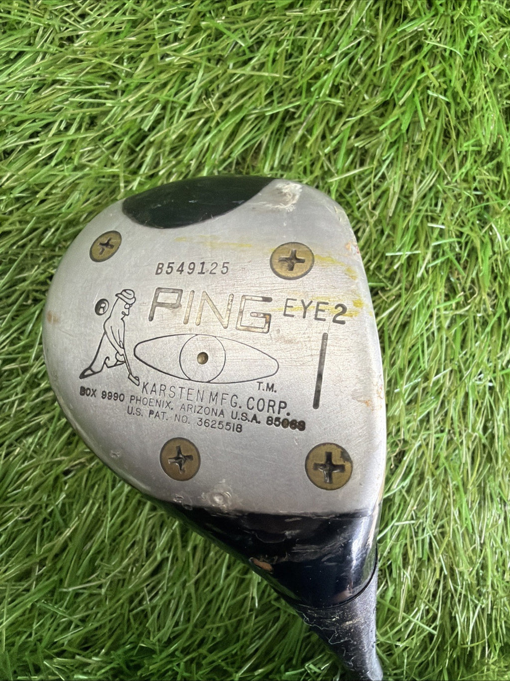Vintage Ping Eye 2 1 Wood RH Grafalloy Graphite Shaft 44"