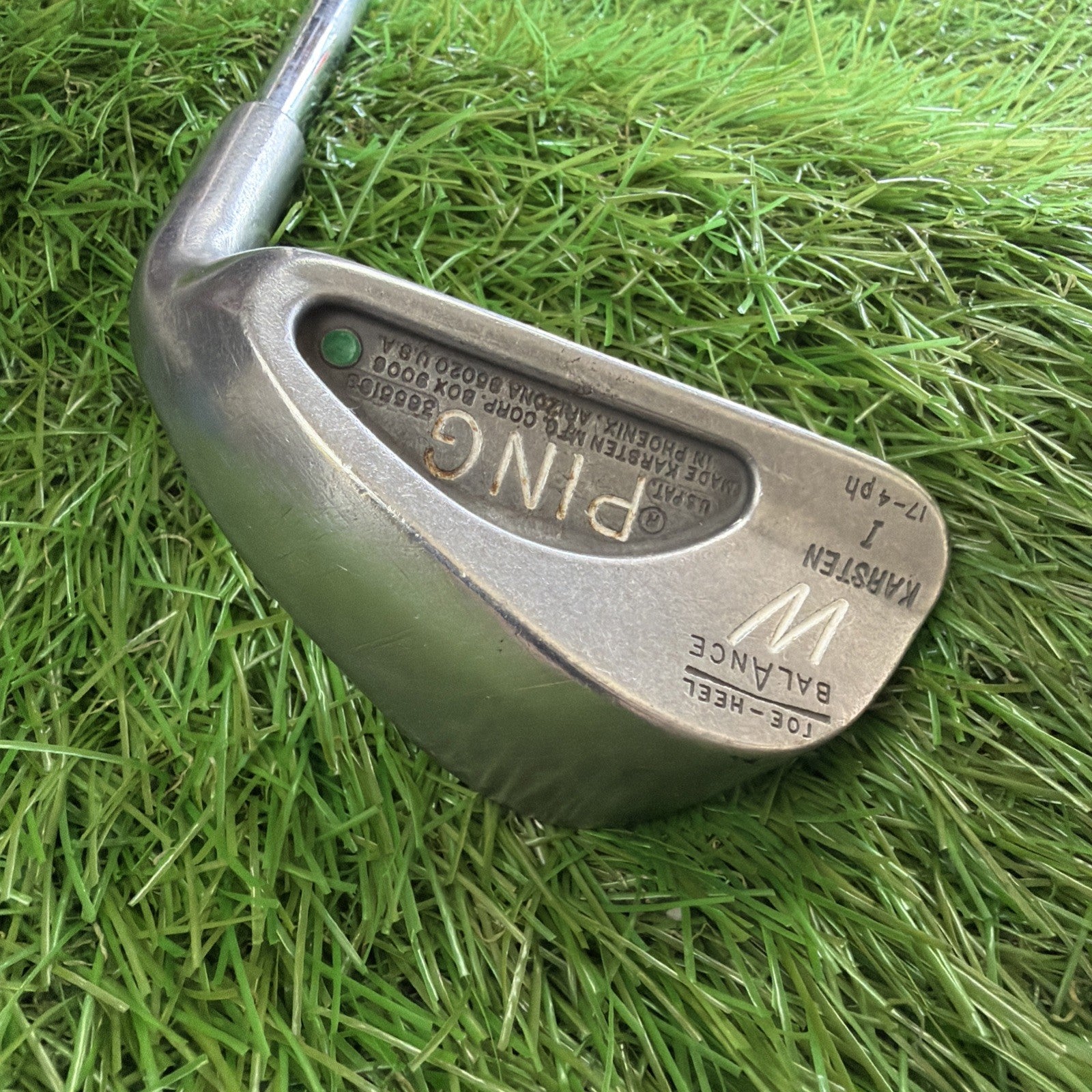 Ping Karsten I Pitching Wedge Green Dot RH Steel Shaft 35.5"