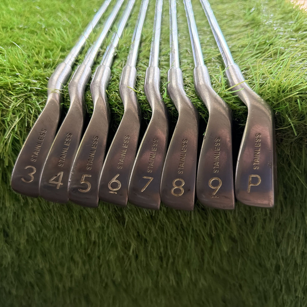 Vintage Spalding Pro Flite Iron Set (3-PW) RH Light Weight Medium Flex Shafts
