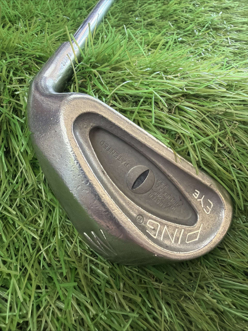 Ping Eye Pitching Wedge Cat Eye Black Dot RH ZZ Lite Stiff Flex Shaft 35.5"