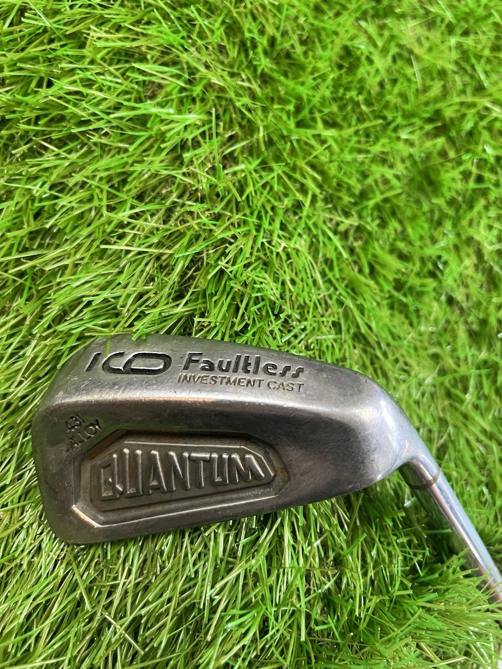 Vintage Faultless Quantum 9 Iron RH Regular Flex Steel Shaft 34.25"
