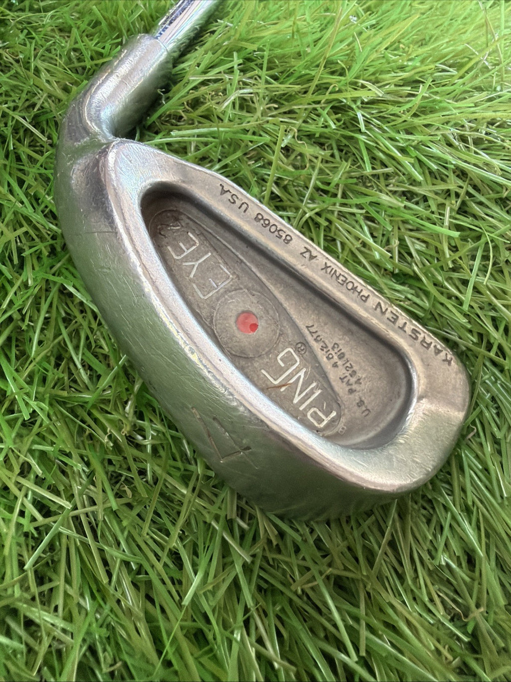 Ping Eye2 4 Iron Red Dot RH Dynamic Golf S300 Stiff Flex Shaft 39"