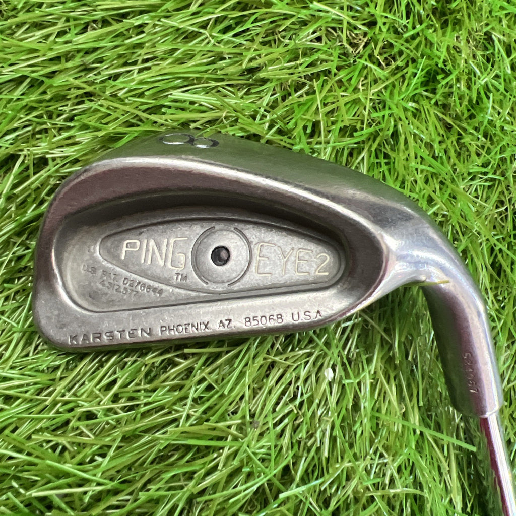 Ping Eye 2 8 Iron Black Dot RH ZZ Lite Stiff Flex Shaft 38"