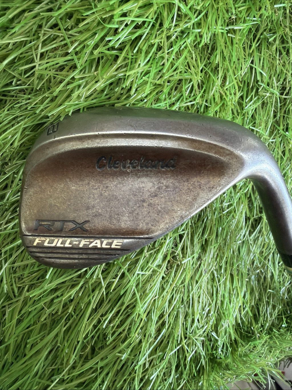 Cleveland Zipcore RTX 58° Wedge Full-Face Raw RH A.W.T. 2.0 Wedge Flex Shaft 35"