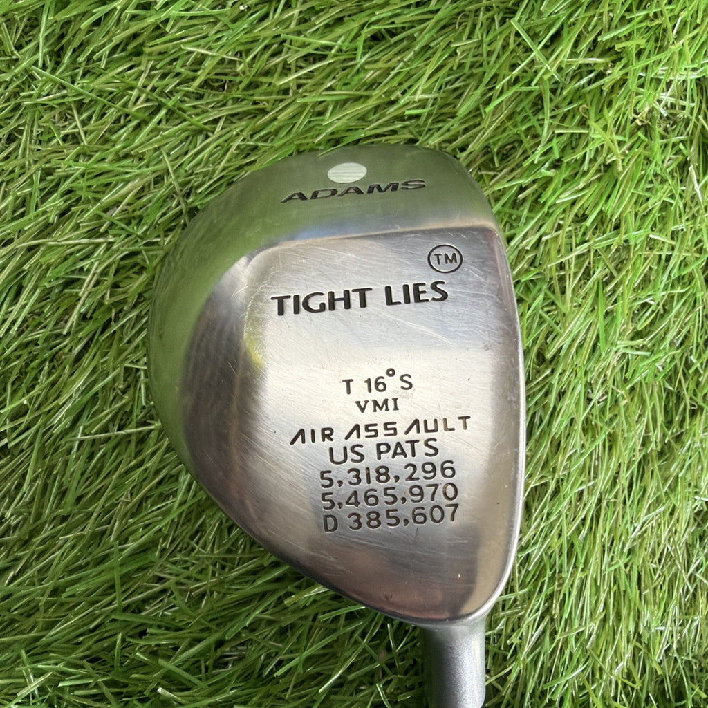 Adams Tight Lies 16° Air Assault VMI 3 Wood RH Stiff Flex Graphite Shaft 42.75"