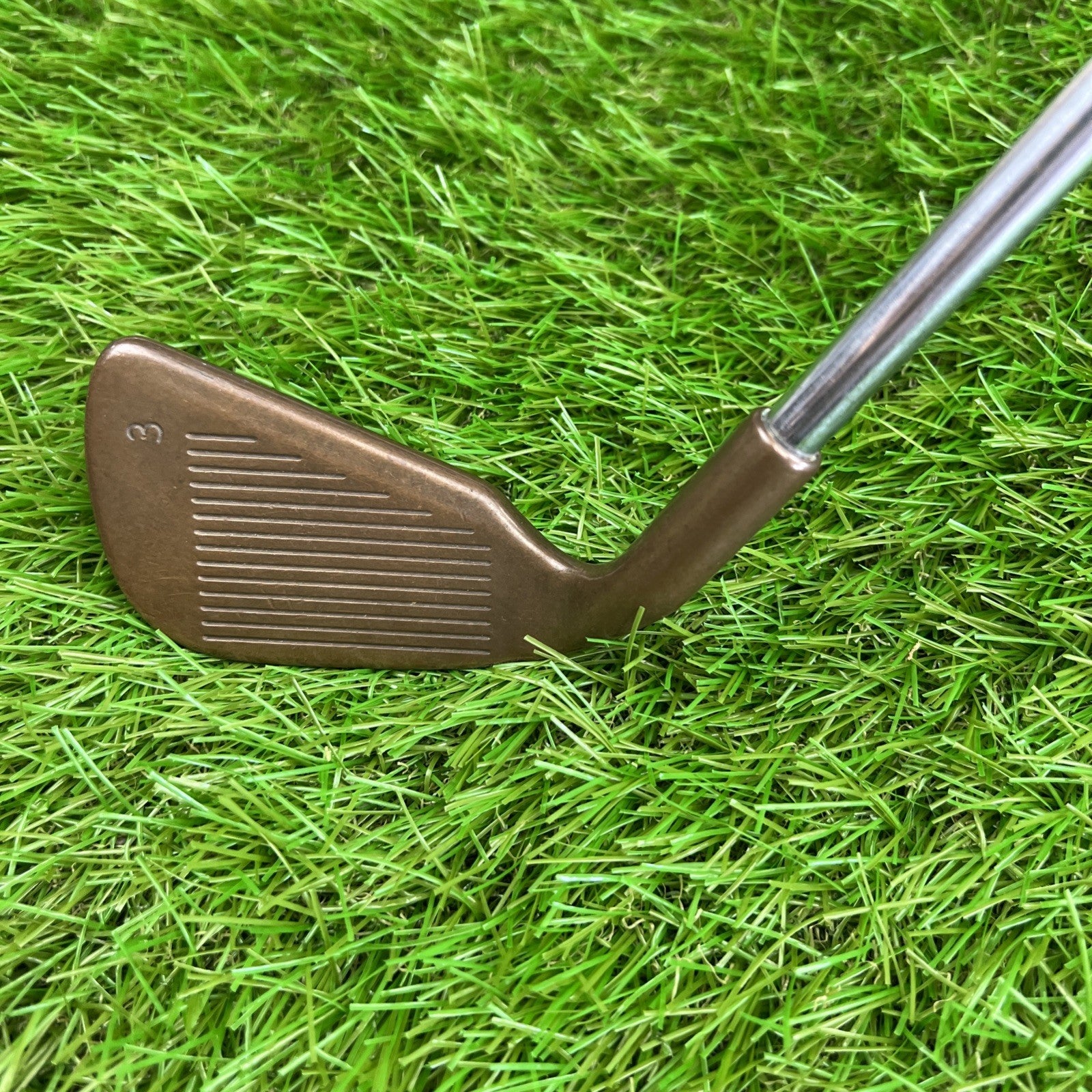 Vintage Ping EYE 2 3 Iron Beryllium Copper (BeCu) Black Dot RH Steel Shaft 39"