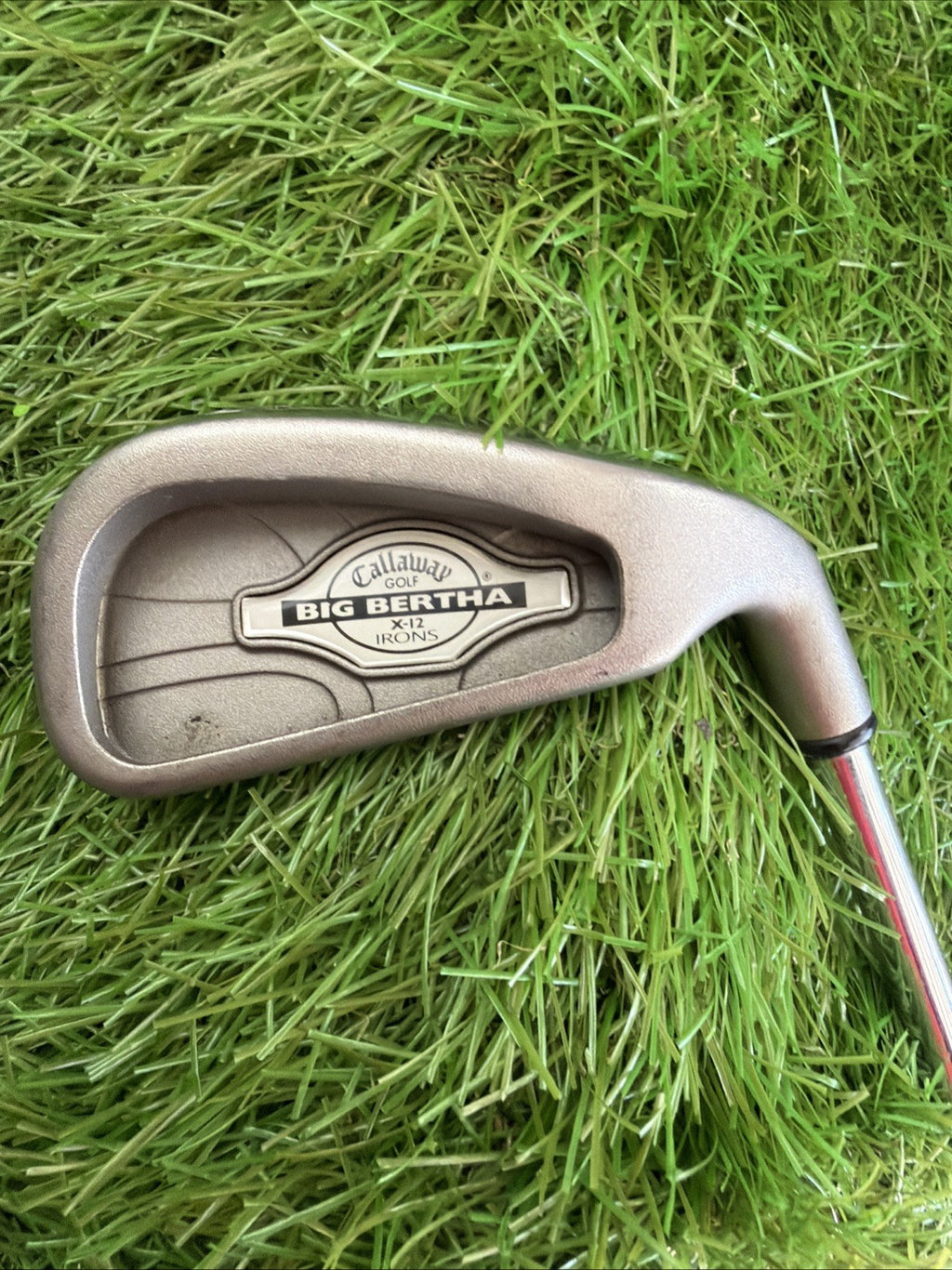 Callaway Big Bertha X-12 3 Iron RH Memphis 10 '98 Uniflex Shaft 39"