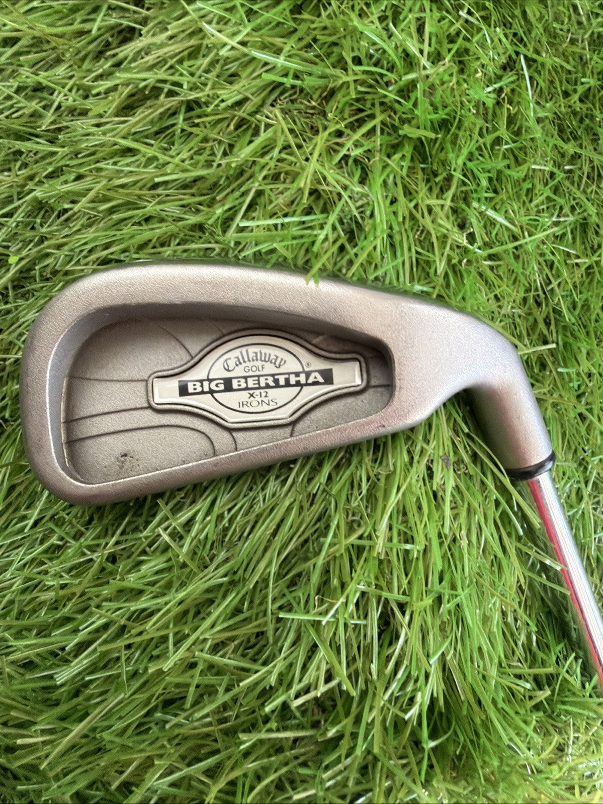 Callaway Big Bertha X-12 3 Iron RH Memphis 10 '98 Uniflex Shaft 39"
