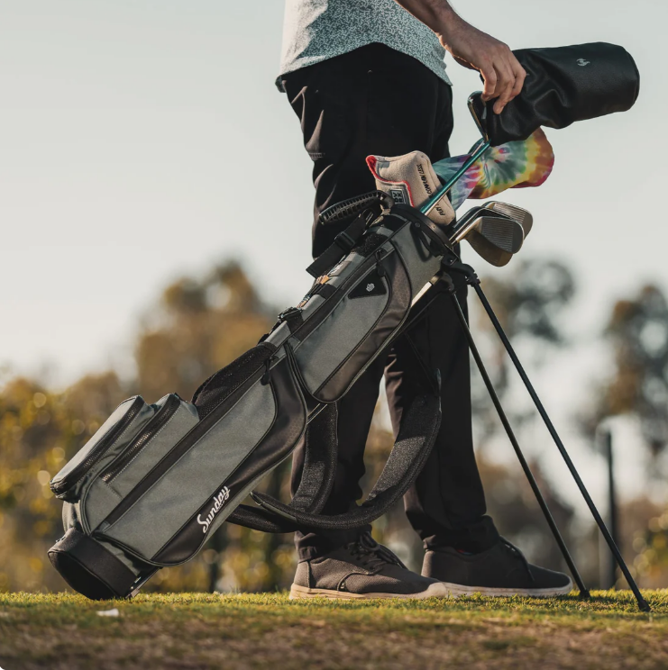 Sunday Golf Loma XL Stand Bag 3-Way Full Length Dividers 3.4lbs Double Strap