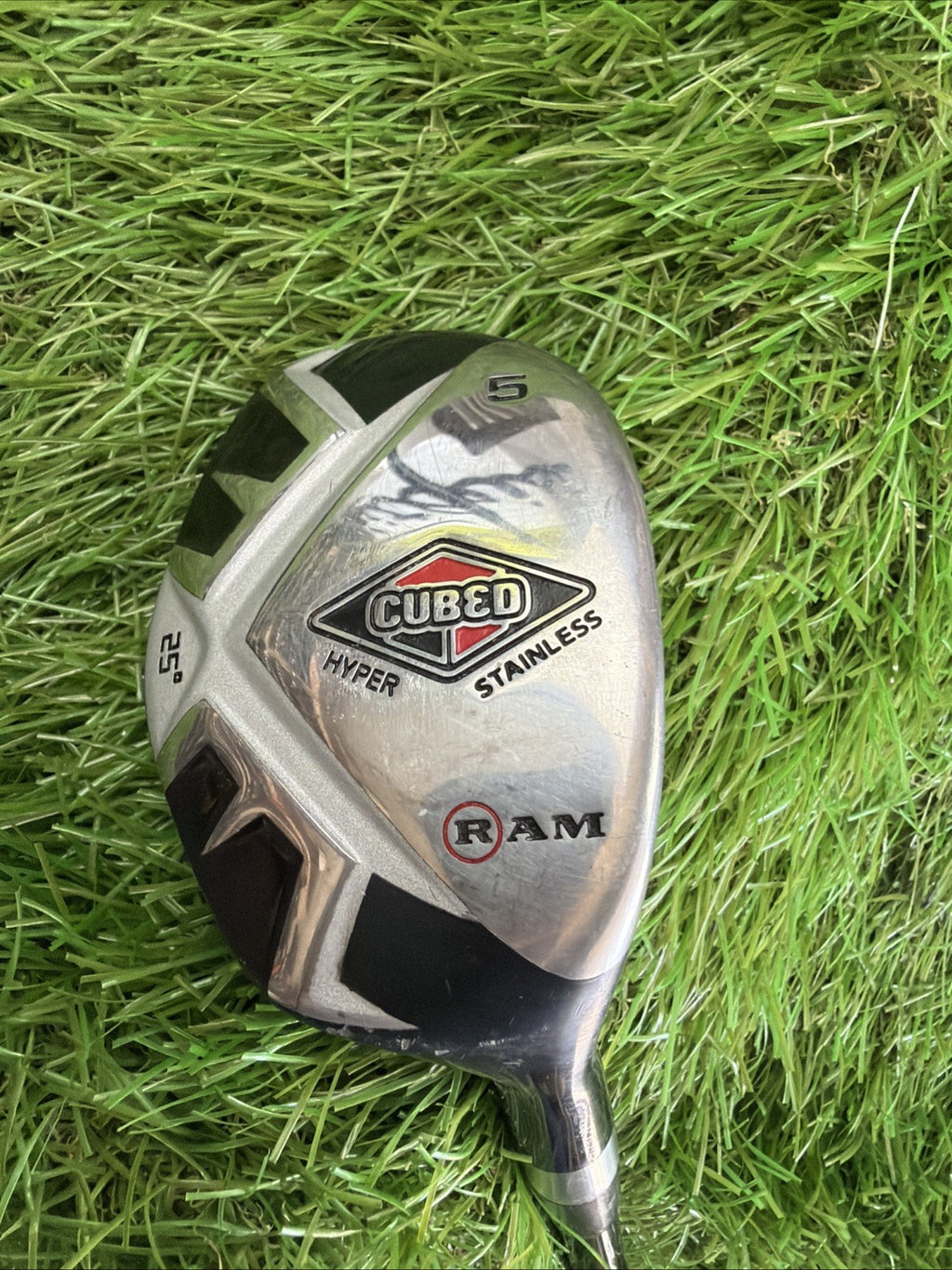 Ram 5 Cubed Hybrid 25° RH Mid Firm Graphite Shaft 38.5"