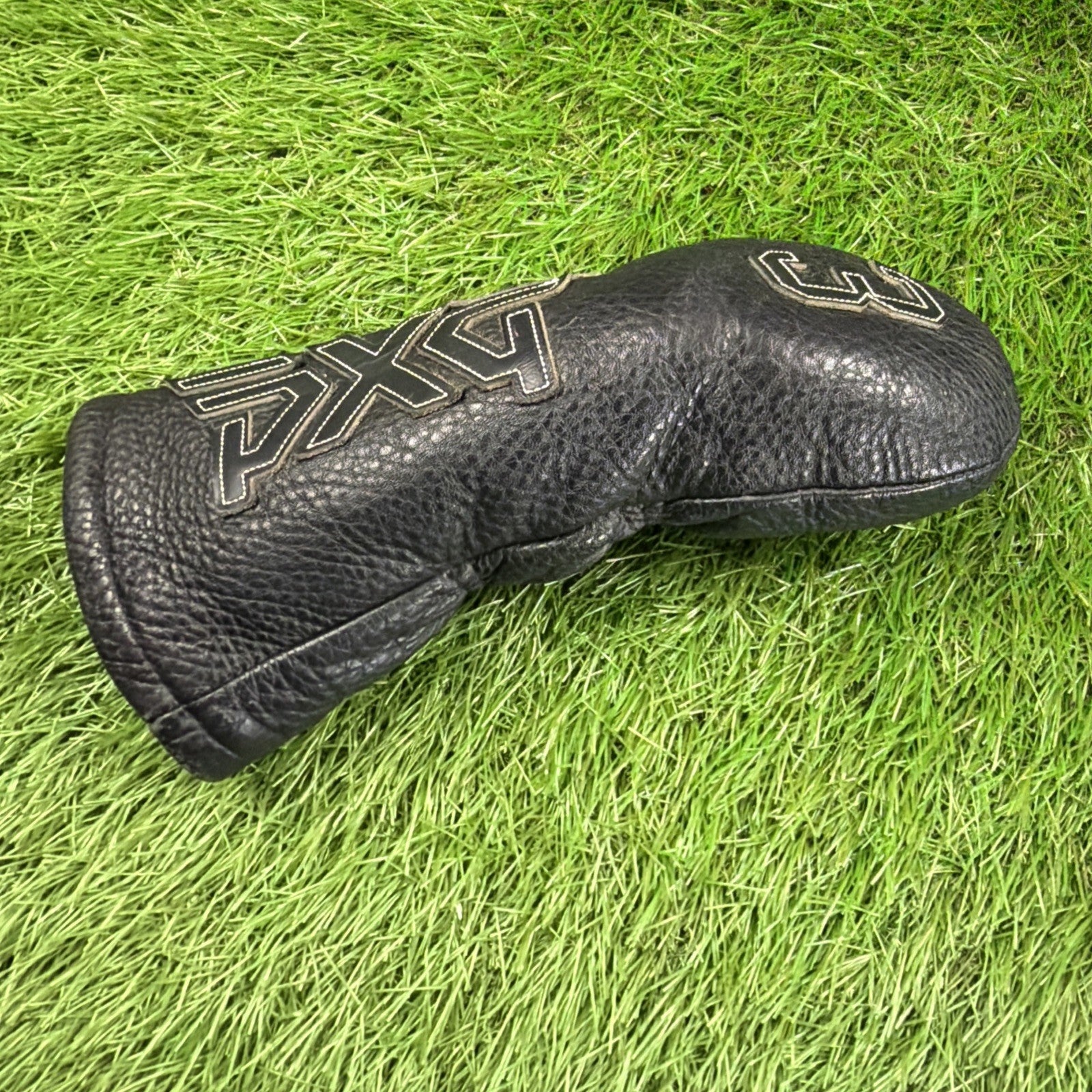 PXG Blackout 3 Wood Headcover Leather