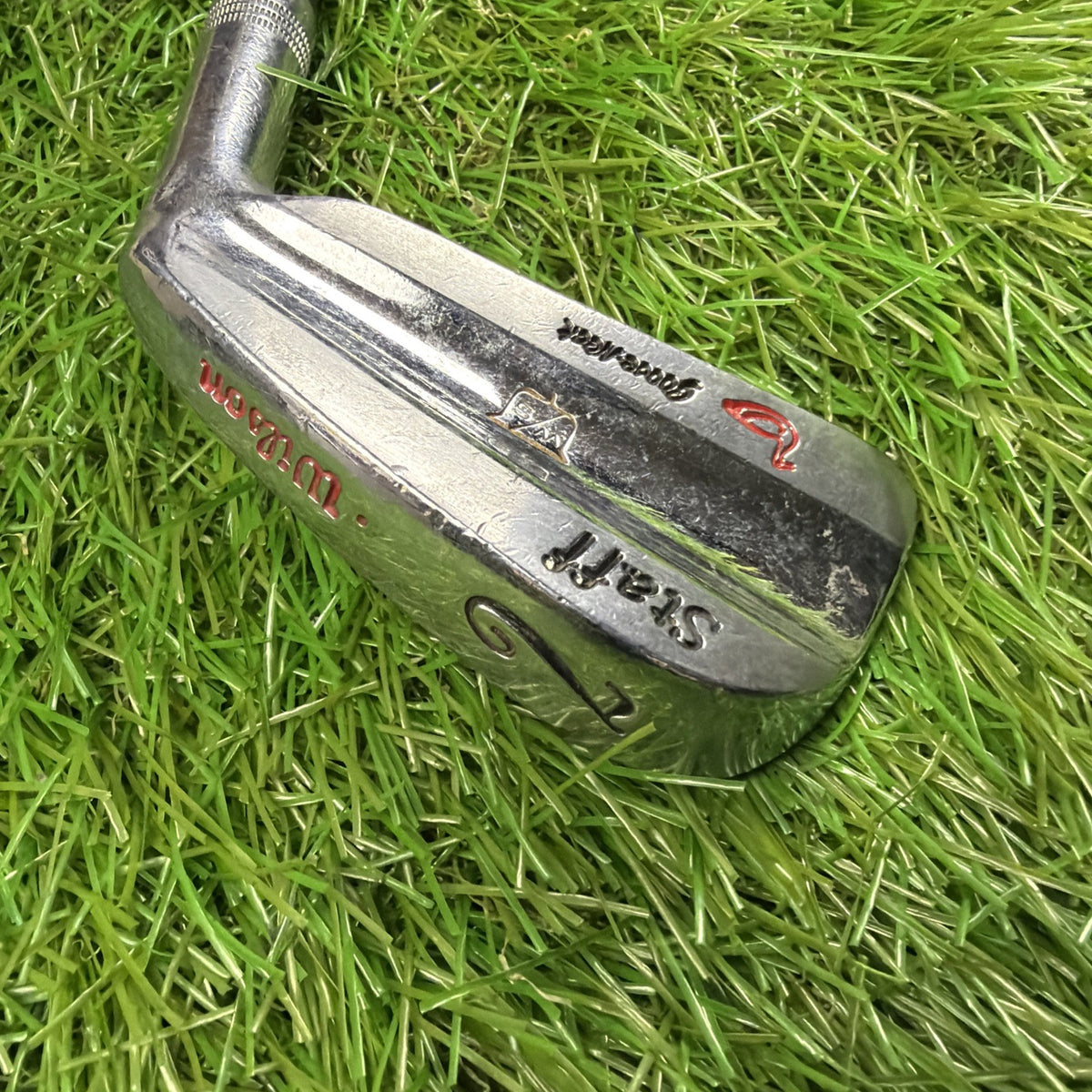 Vintage Wilson Staff 2 Iron Goose Neck RH Stiff Flex Dyna Step Shaft 39.5"