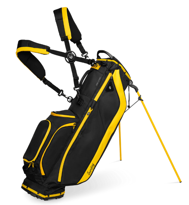 Sunday Golf Ryder Full Stand Bag 5-Way Full Length Dividers 4.9lbs Double Strap