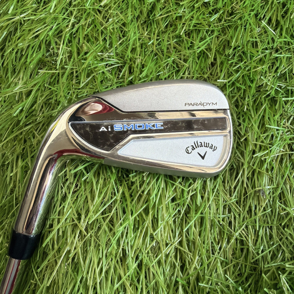Callaway Paradym Ai Smoke 7 Iron LH Elevate MPH 95 Regular Flex Shaft 37.5"