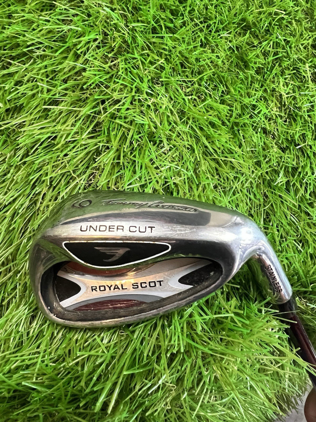Tommy Armour Royal Scot 9 Iron Under Cut RH Mid Firm Flex Graphite Shaft 35.5"