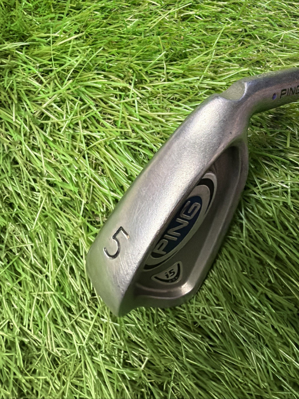 Ping i5 5 Iron Purple Dot RH Steel Shaft 38.5"