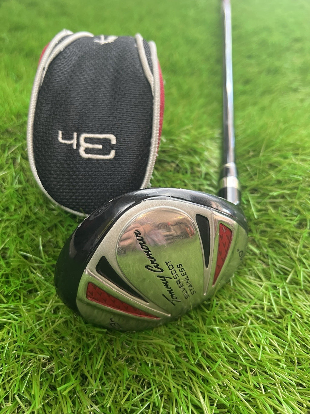 Tommy Armour 19° Silver Scot Stainless 3 Hybrid LH Regular Flex Graphite Shaft