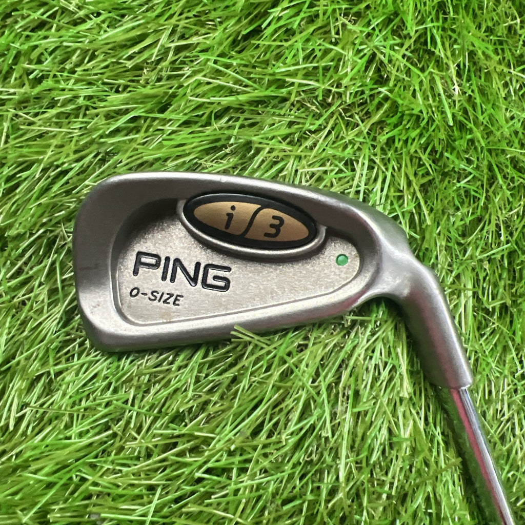 Ping i3 3 Iron O-Size Green Dot RH CUSHIN JZ Stiff Flex Shaft 39"