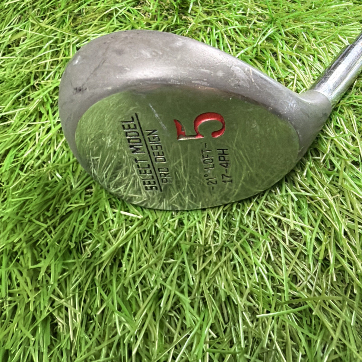 Select Model Pro Design 5 Wood 21° RH TrueTemper TT Lite Regular Flex Shaft 41"