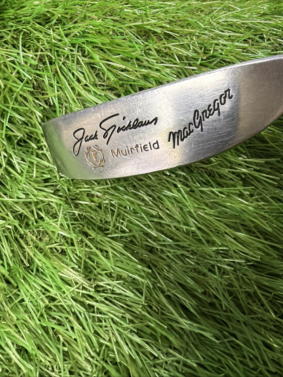 Vintage Jack Nicklaus Muirfield Putter RH Steel Shaft 33.5"