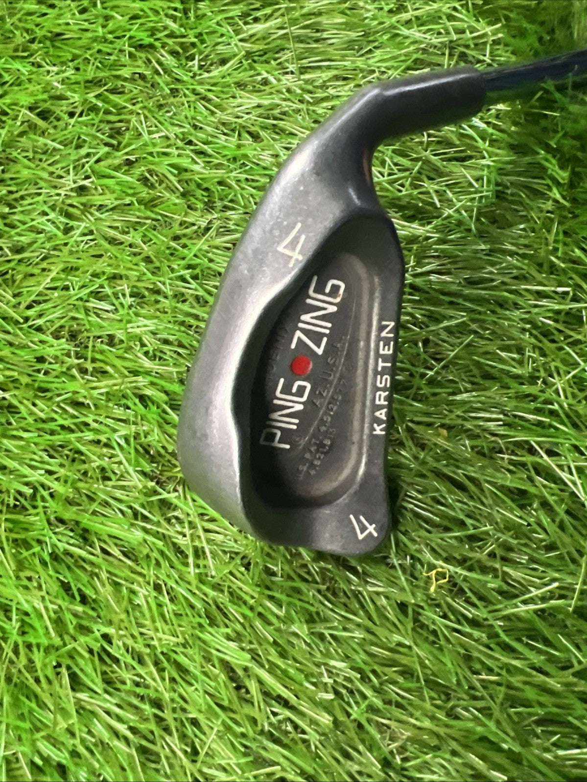 Ping Zing 4 Iron Red Dot RH KT-M Stiff Flex Shaft 38.5"