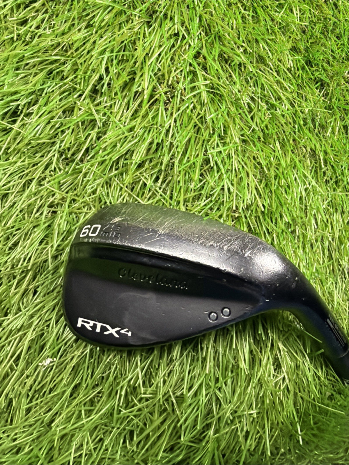 Cleveland RTX4 60° Wedge Black RH Dynamic Gold Tour Issue S400 Stiff Flex 35"