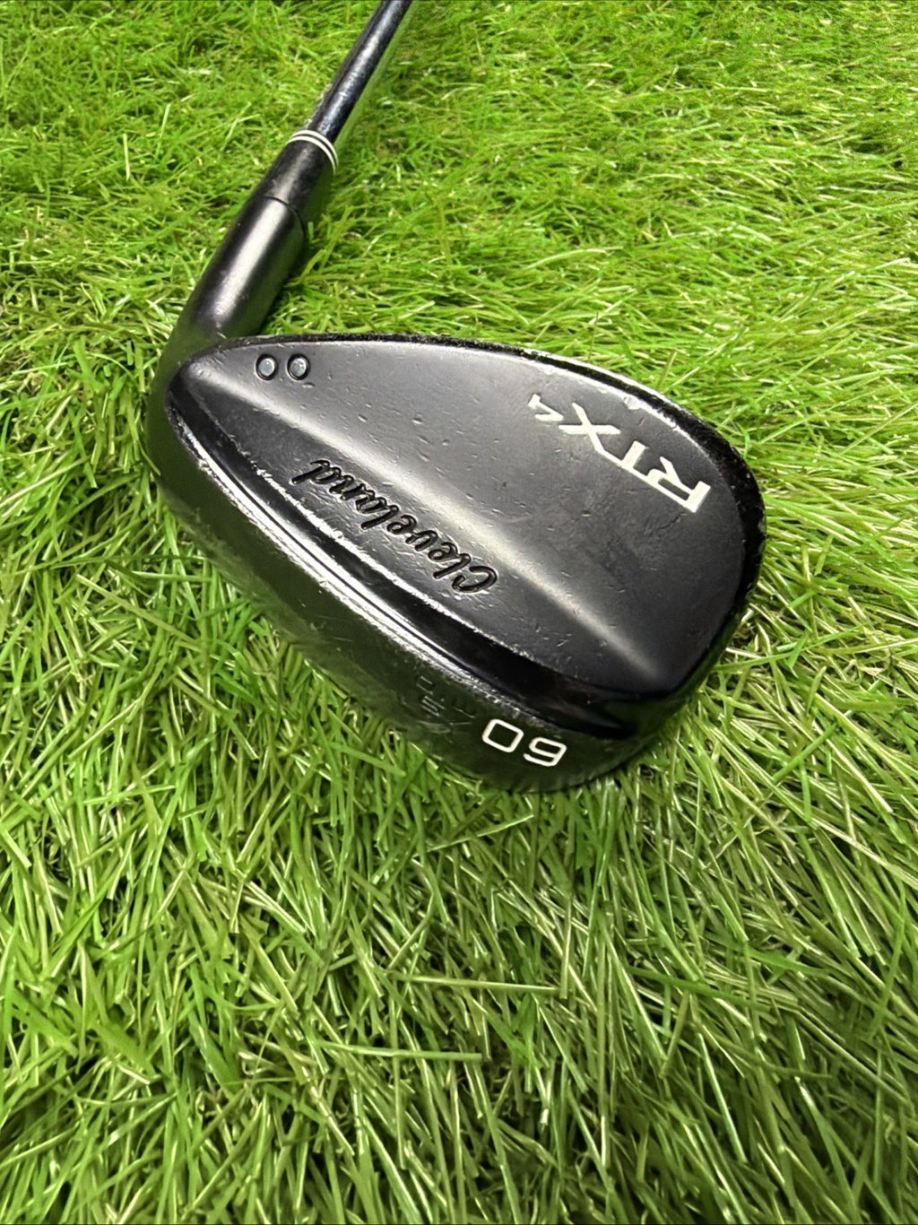 Cleveland RTX4 60° Wedge Black RH Dynamic Gold Tour Issue S400 Stiff Flex 35"