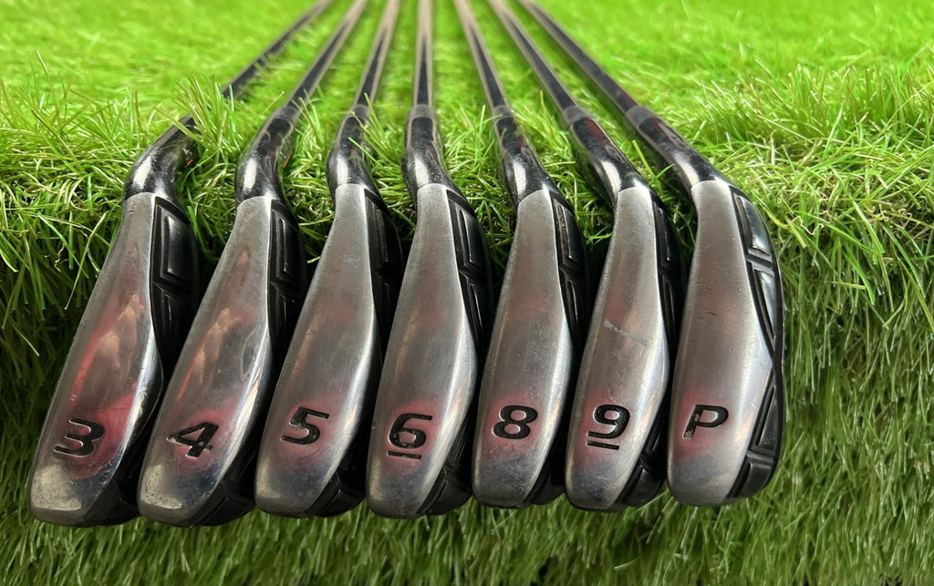 Exotics XCG6 Iron Set (3-PW NO 7 Iron) RH Matrix Ozik 5.1 Regular Flex Shafts