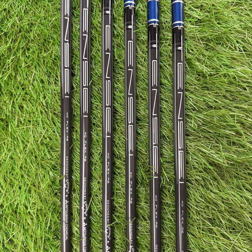 Callaway Paradym AiSmoke Max Fast Iron Set (5-PW) Tensei 40 R2 Senior Flex