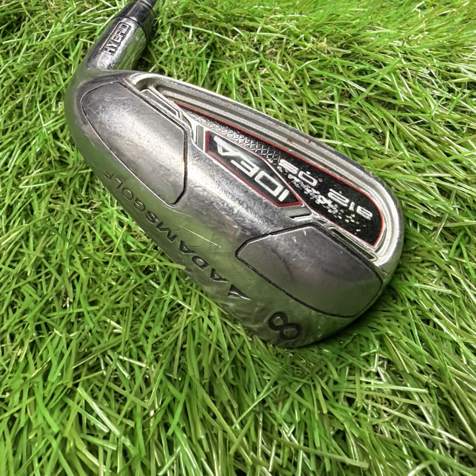 Adams IDEA a12 OS 8 Iron Hybrid RH True Temper 85 Regular Flex Shaft 36.75"