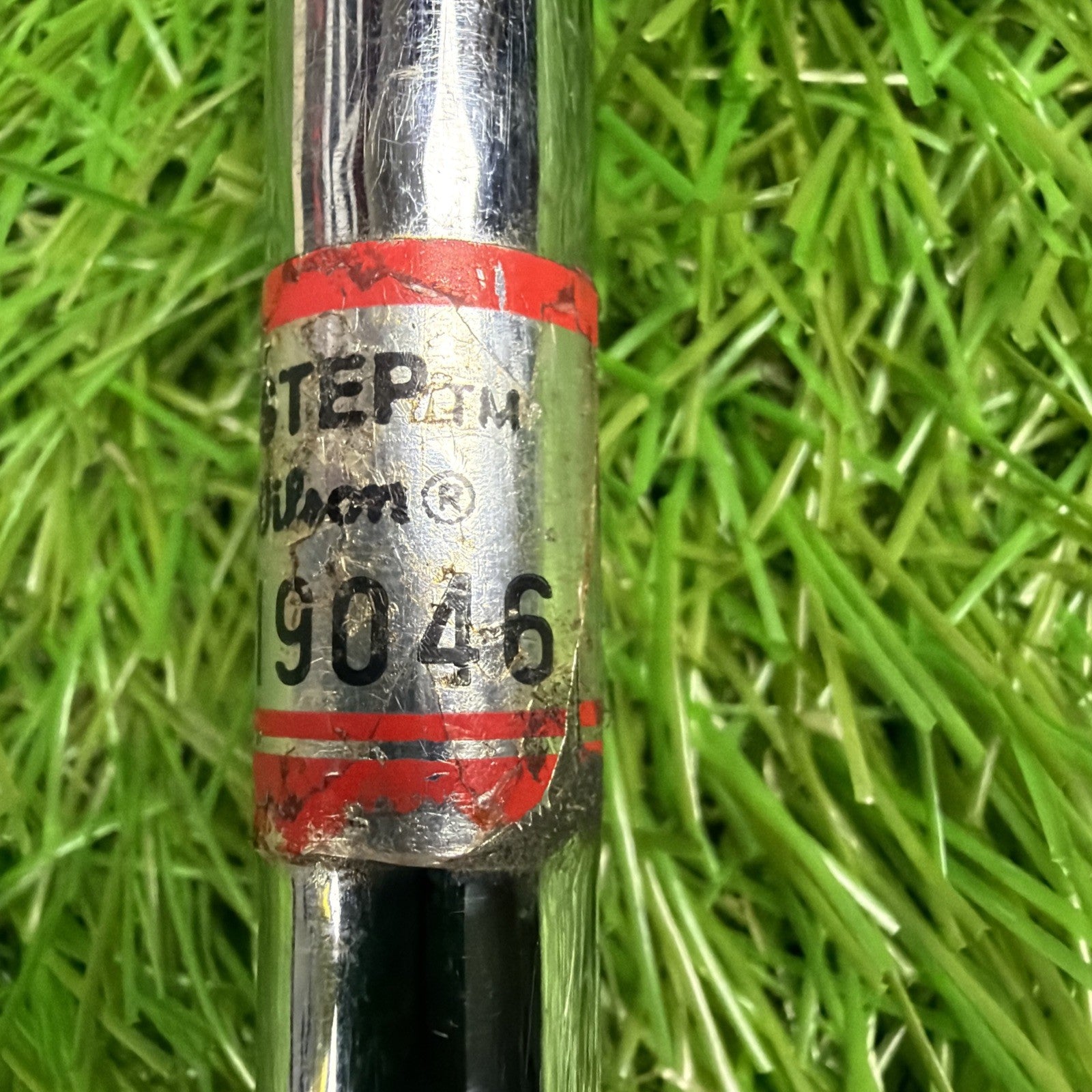 Vintage Wilson Staff 2 Iron Goose Neck RH Stiff Flex Dyna Step Shaft 39.5"
