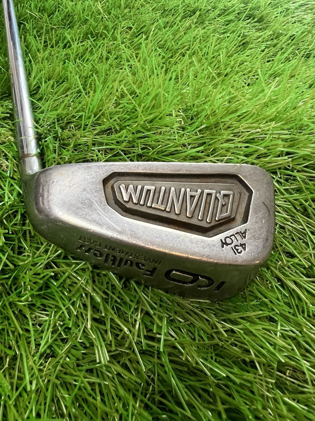 Vintage Faultless Quantum 9 Iron RH Regular Flex Steel Shaft 34.25"