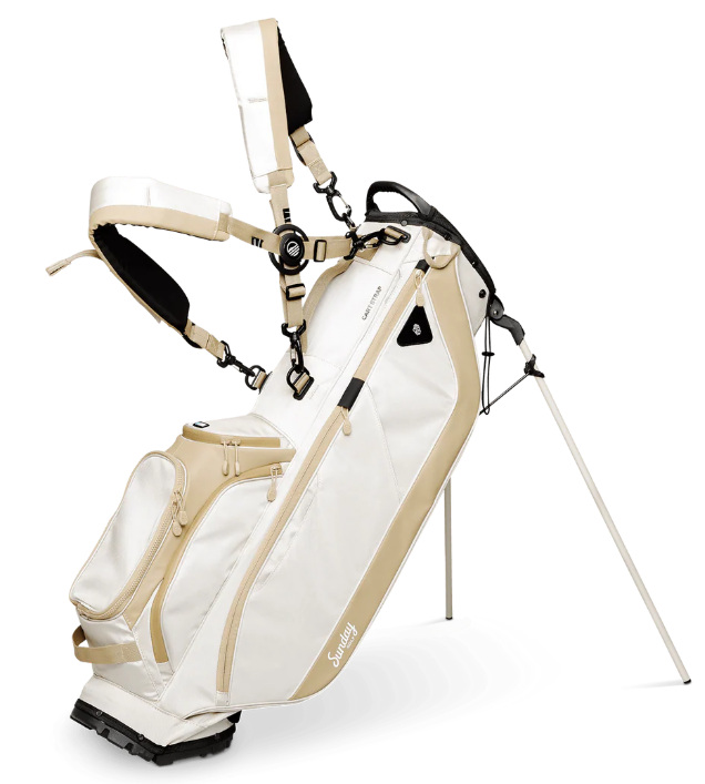 Sunday Golf Ryder Full Stand Bag 5-Way Full Length Dividers 4.9lbs Double Strap