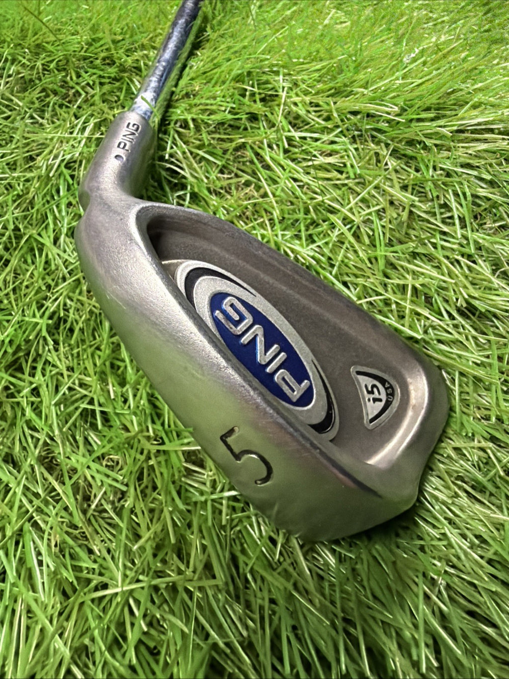 Ping i5 5 Iron Purple Dot RH Steel Shaft 38.5"