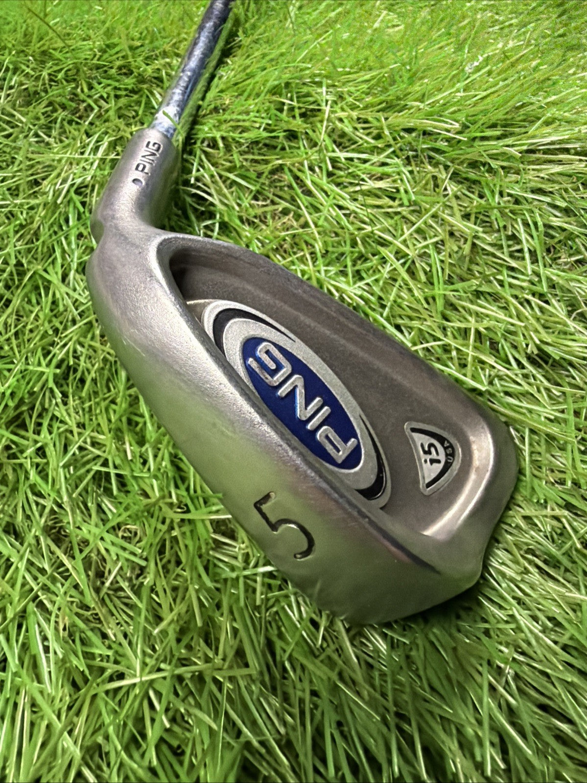 Ping i5 5 Iron Purple Dot RH Steel Shaft 38.5"