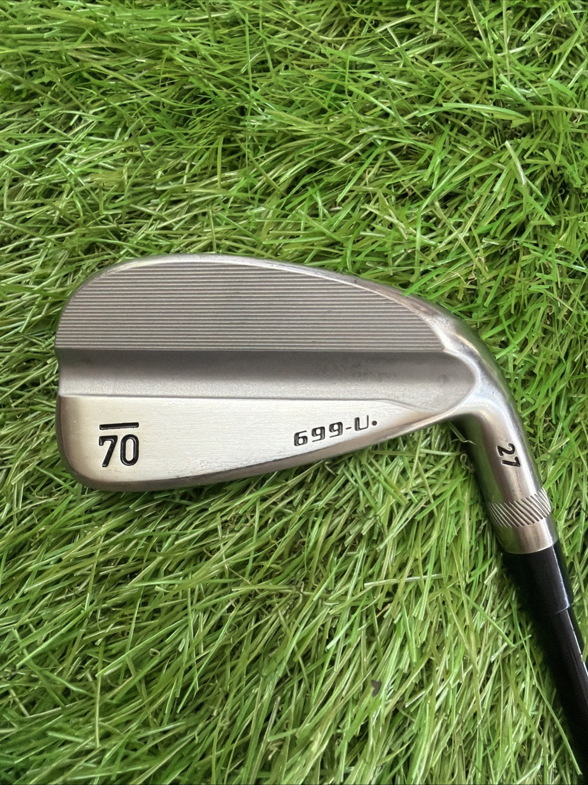 Sub 70 699 U 6 Iron 27° RH Project X 5.5 RDX Smoke Regular Plus Flex 38"