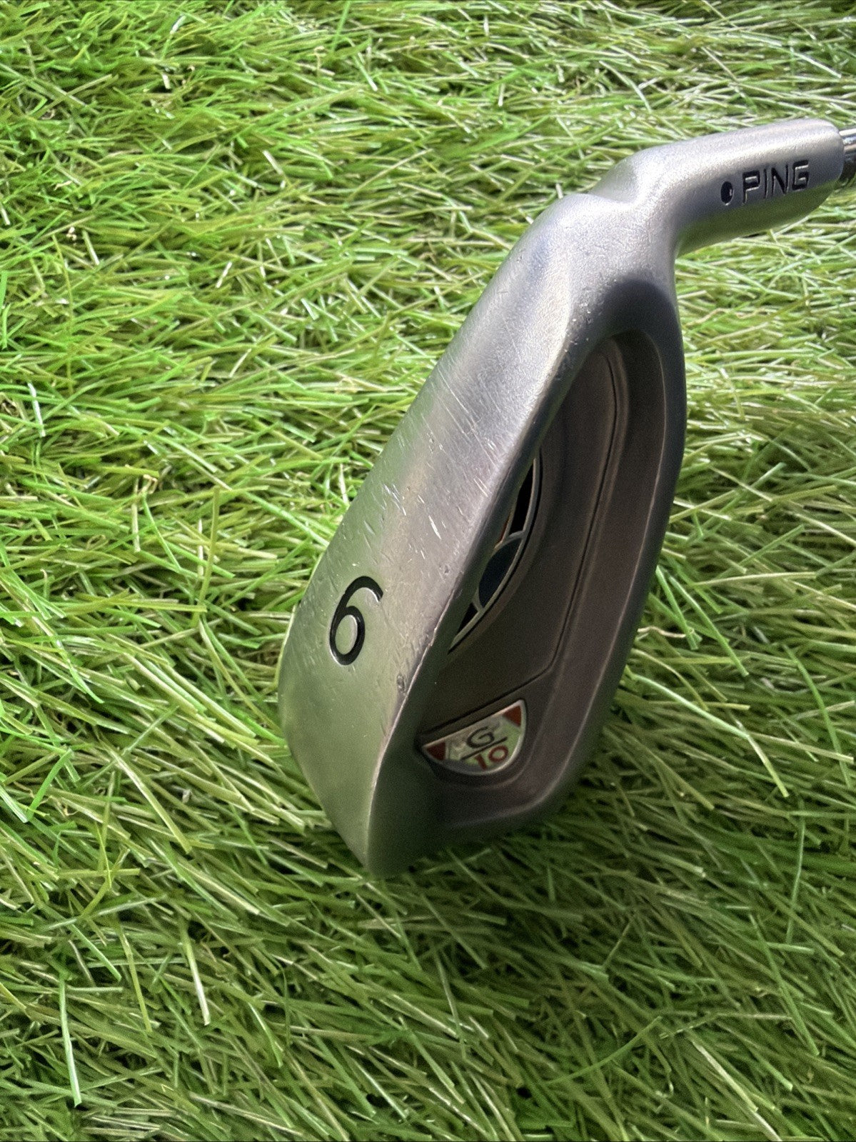 Ping G10 6 Iron Black Dot RH Dynamic Gold S300 Stiff Flex 37.5"