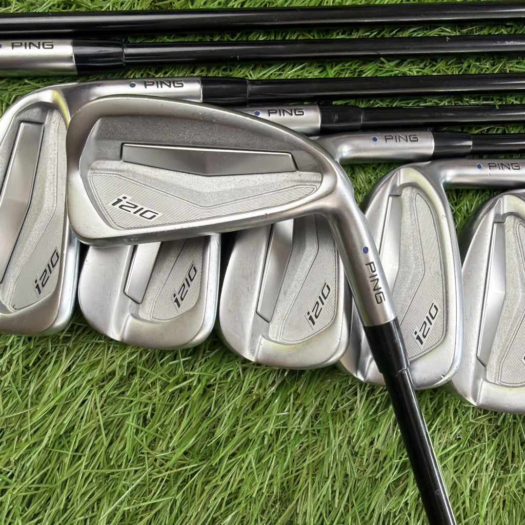 Ping i210 Iron Set (3-PW) Blue Dot RH ALTA Distanza 40g Soft Regular Flex