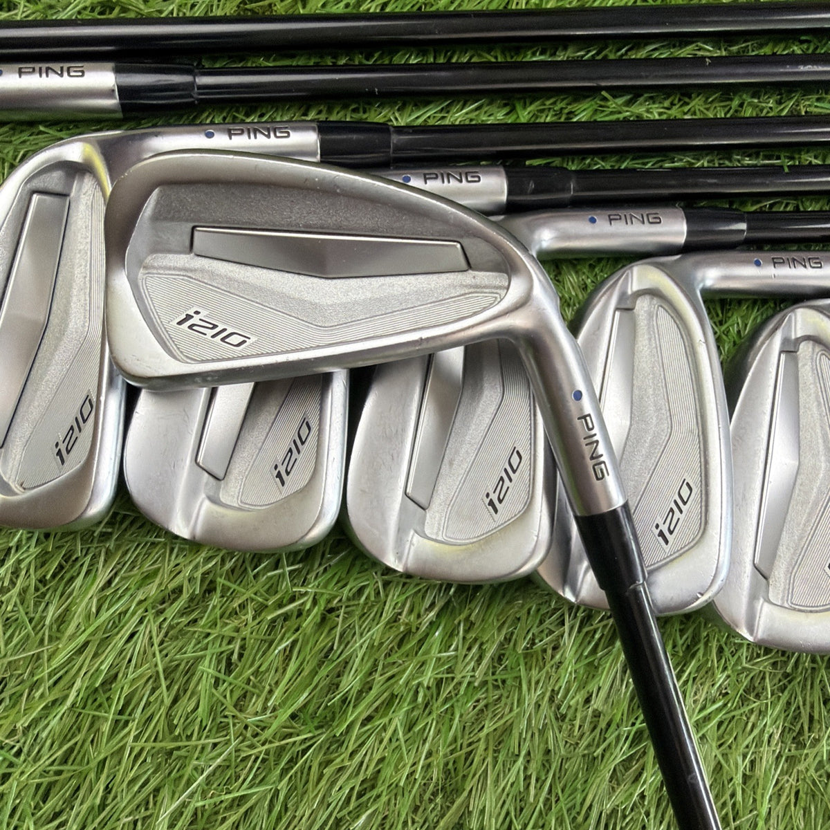 Ping i210 Iron Set (3-PW) Blue Dot RH ALTA Distanza 40g Soft Regular Flex